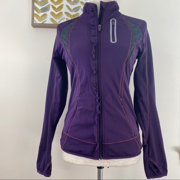 Athleta Prevail reflective running jacket size extra Small - Picture 1 of 14